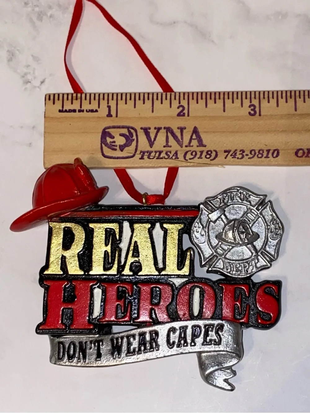 Kurt Adler honor firefighter